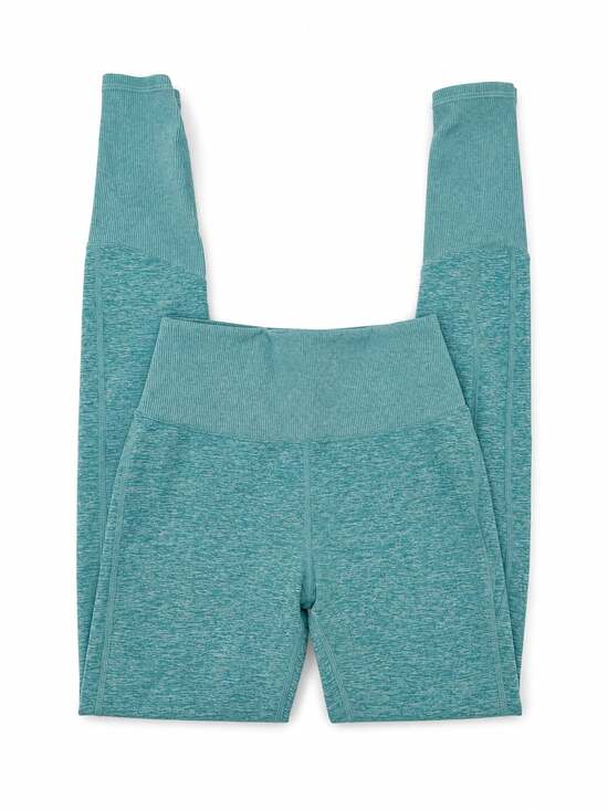Alo Yoga Pants - Alo Yoga High Waist Alosoft Lounge Legging in Bright Aqua Heather
